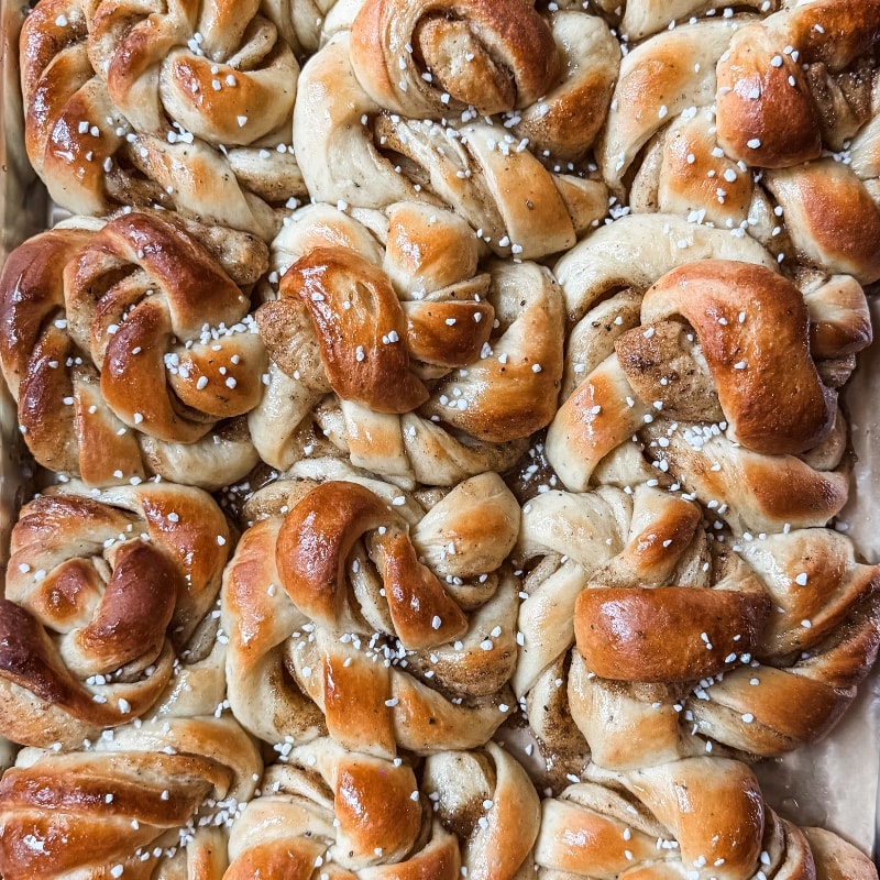 Swedish Style Brioche Cinnamon Buns