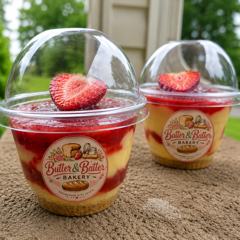 Cheese cake cups