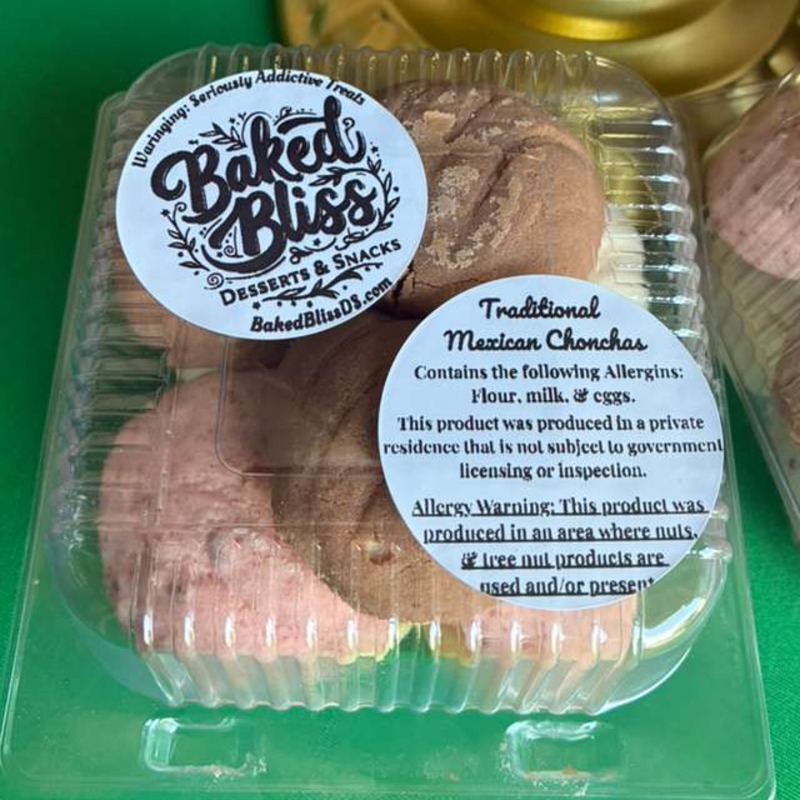 Photo of Classic Concha Bites (Strawberry, Chocolate & Vanilla)