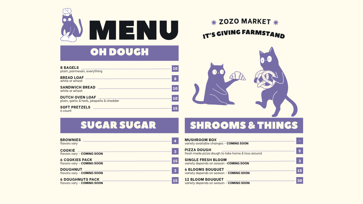 Food Menu