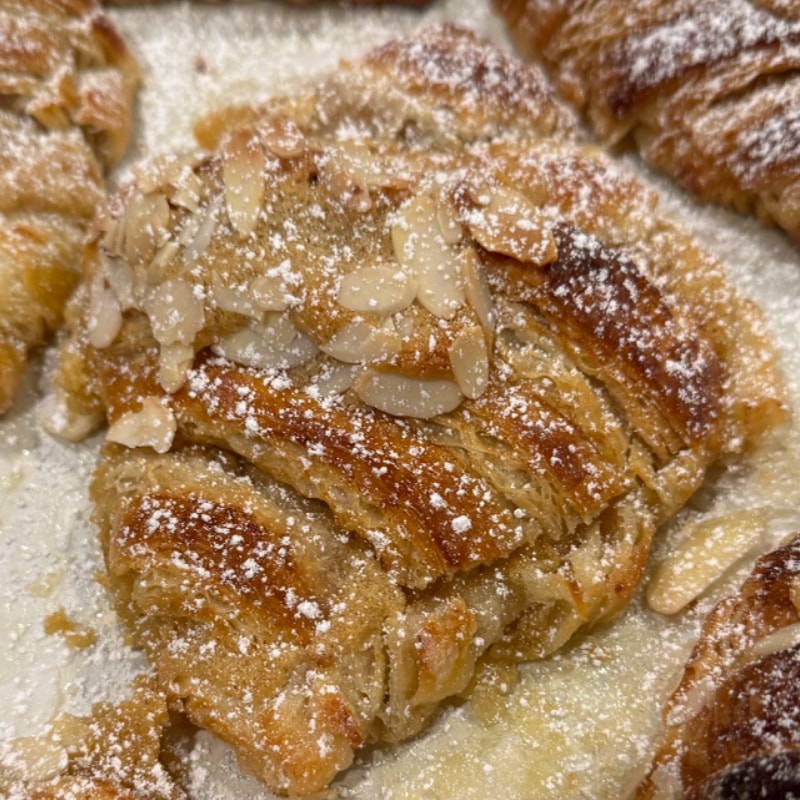 Almond croissant