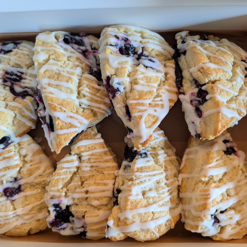 Photo of FULL BATCH Lemon Blueberry Scones