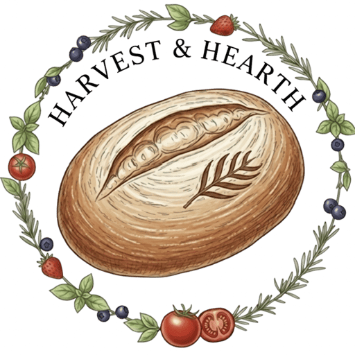 Harvest and Hearth logo