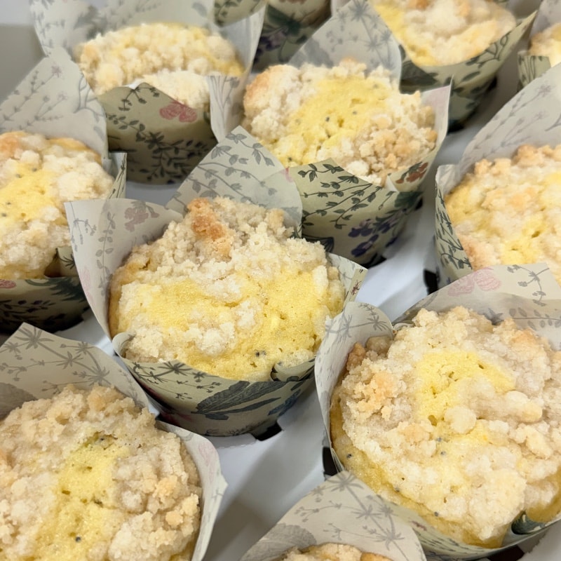 Lemon Poppyseed Muffins