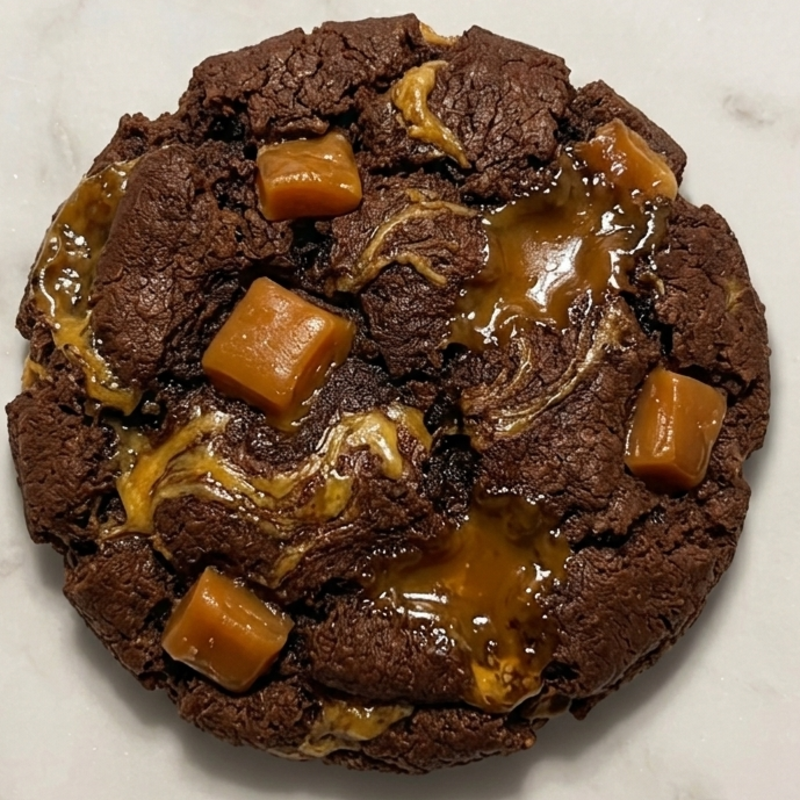 Photo of CHOCOLATE with CARAMEL CHIPS