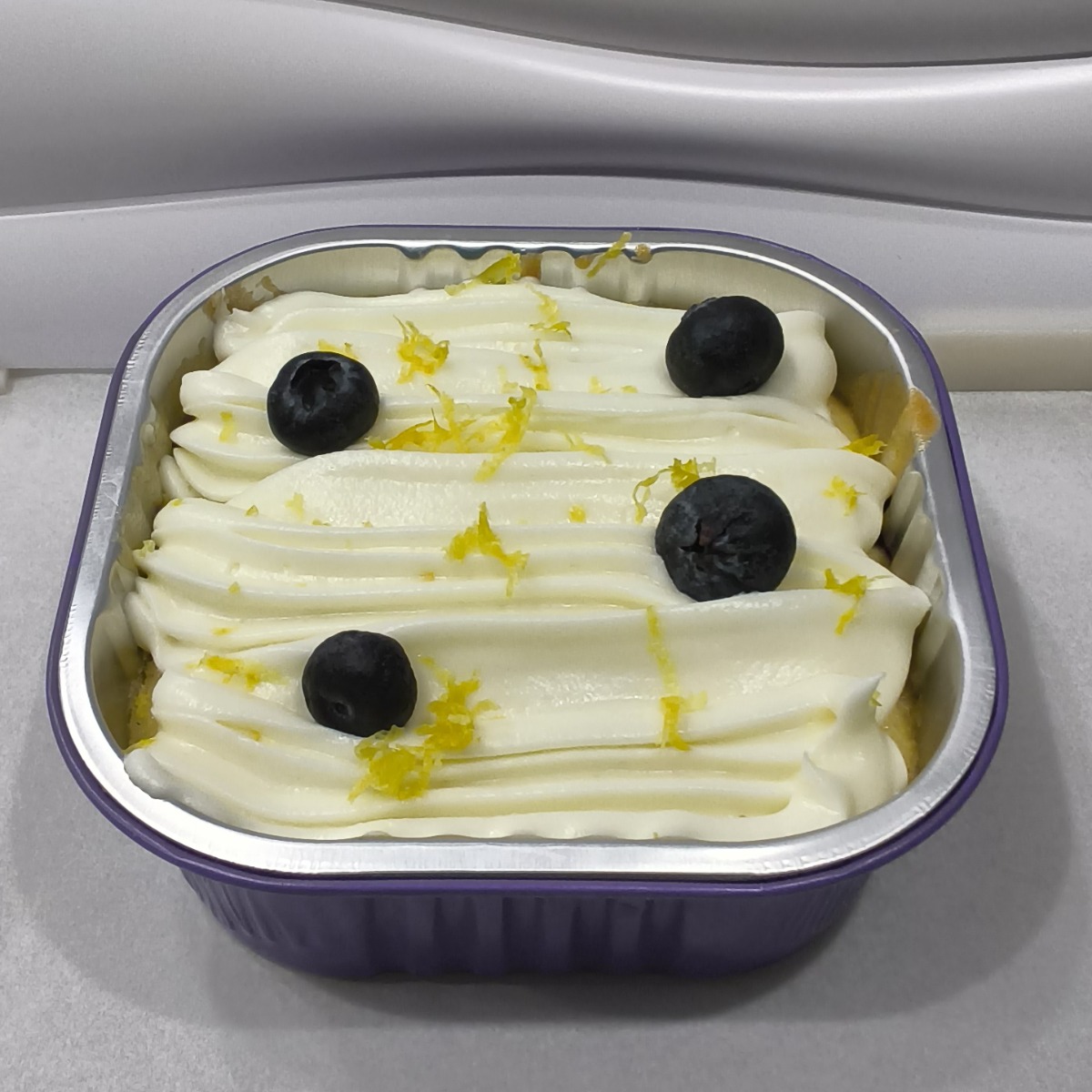 Lemon Blueberry Cake W/ Lemon Cream Cheese Frosting 