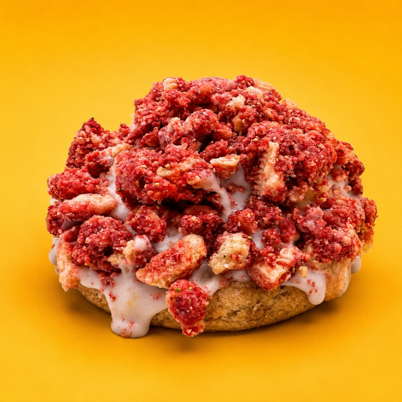 Sweet Strawberry Delight Cookie