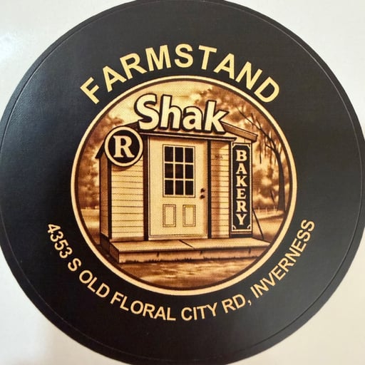 R Shak Bakery logo