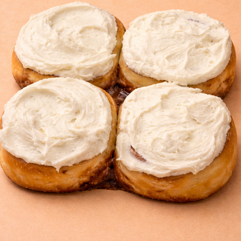 Photo of Jumbo Cinnamon Rolls – 4 Pack