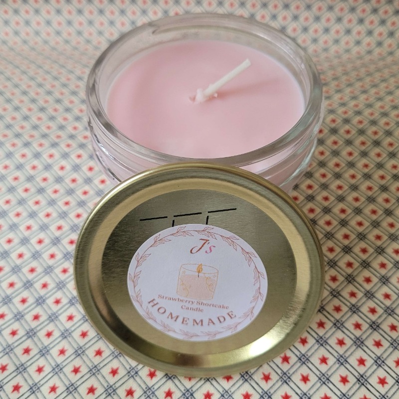 Strawberry Shortcake Candle