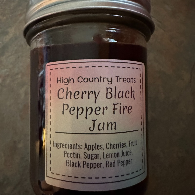 Cherry Black Pepper Jam
