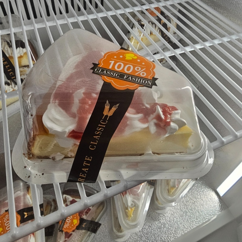 Photo of New York Cheesecake with Strawberry Topping
