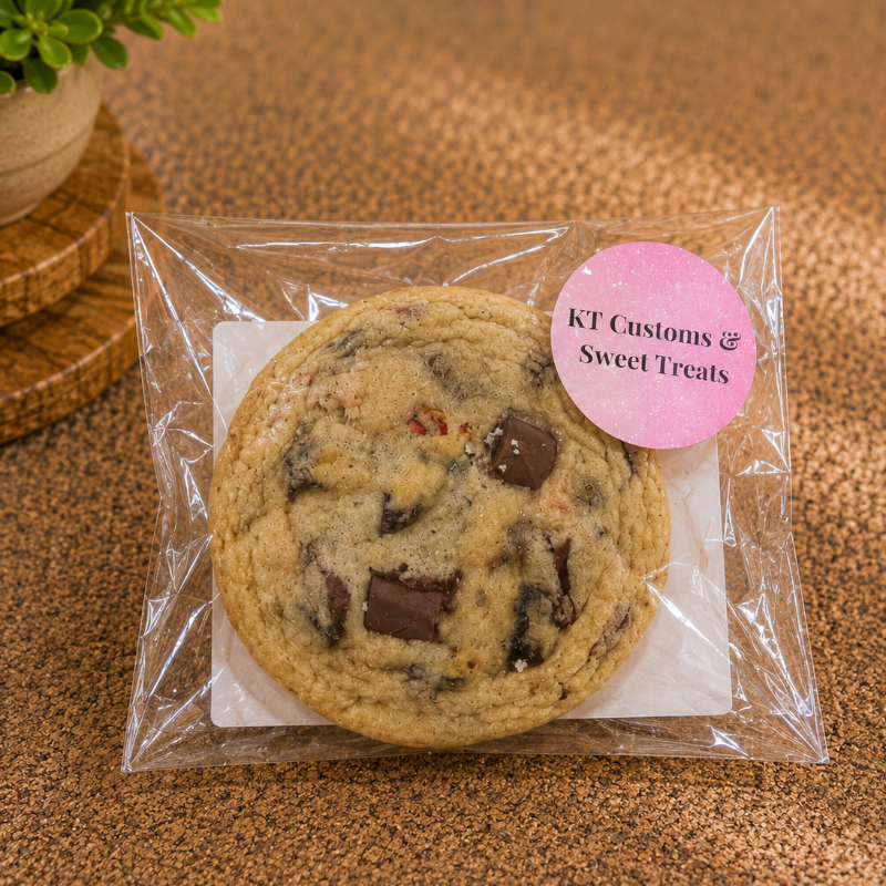Cherry Chocolate Pecan Chunk Cookies