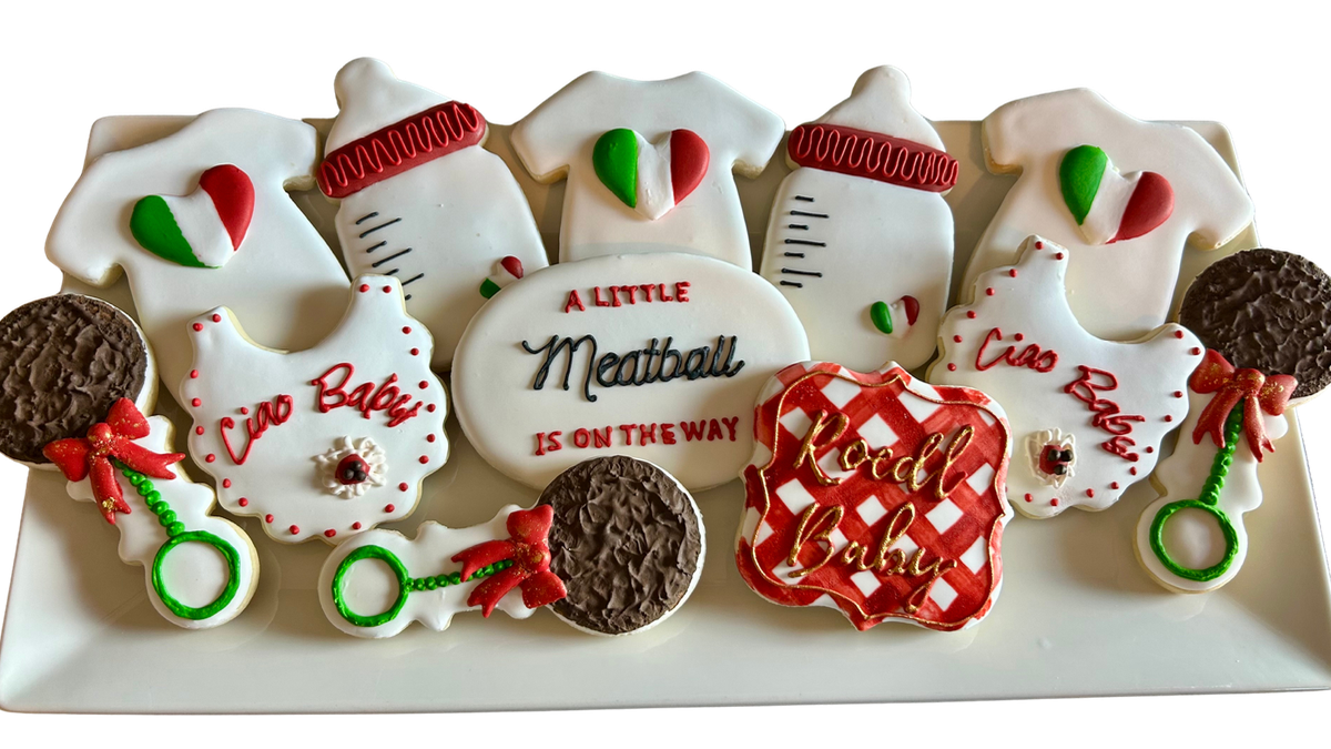 Italian Baby Shower Set