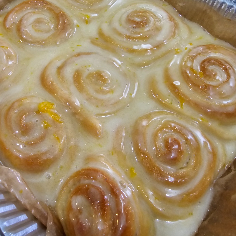 Sunshine Citrus Buns