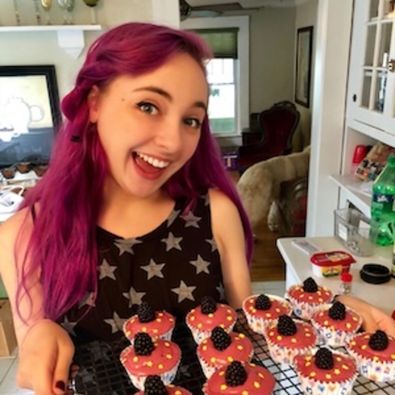 Moof and her Cupcakes