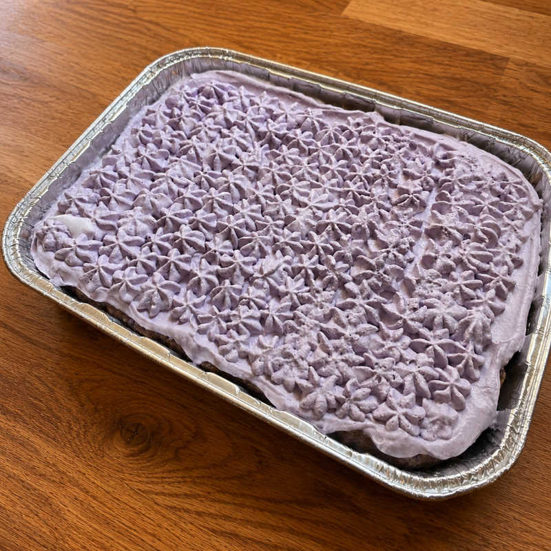 Photo of Ube Tres Leches - 9" x 13" Pan Sheet