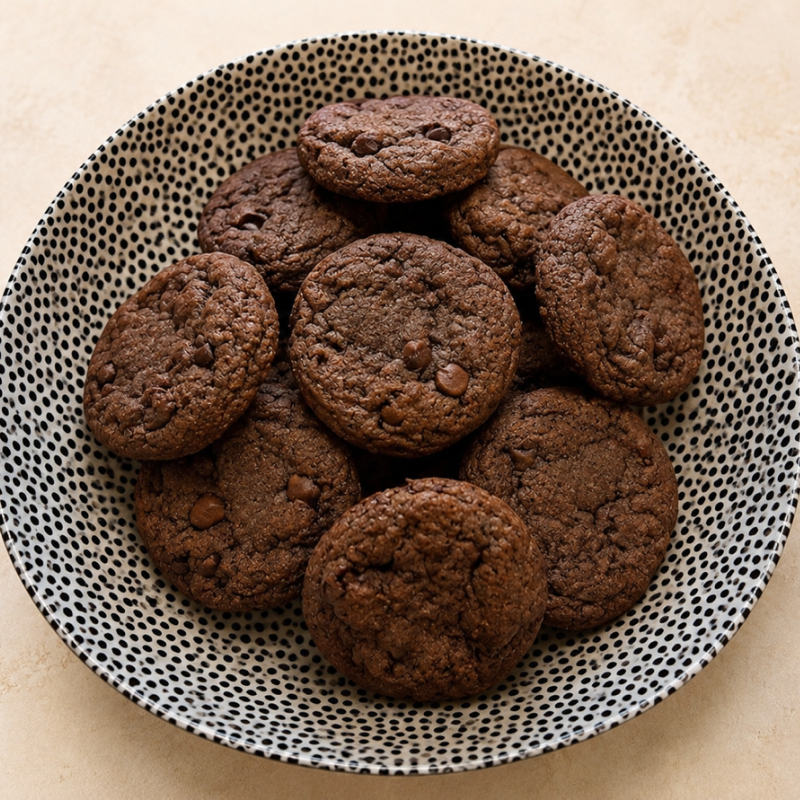 Photo of Sourdough Double Chocolate Chip Cookies