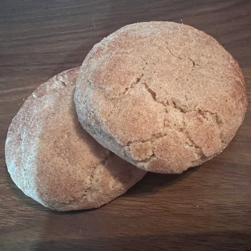 Photo of Sourdough Snickerdoodle Cookies