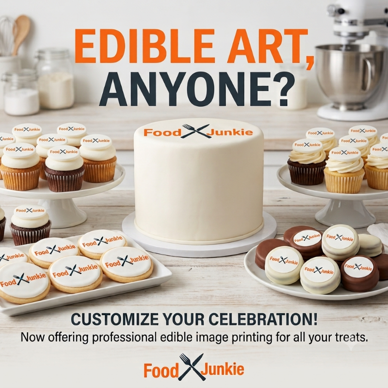 Photo of Edible icing designs on items