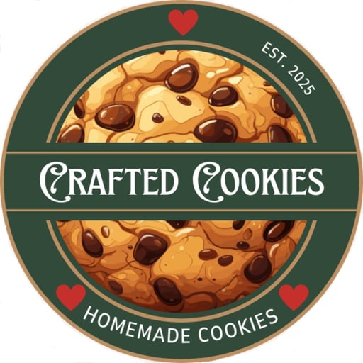 Crafted Cookies logo