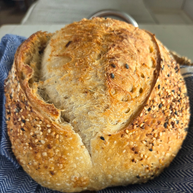 Everything Sourdough Loaf