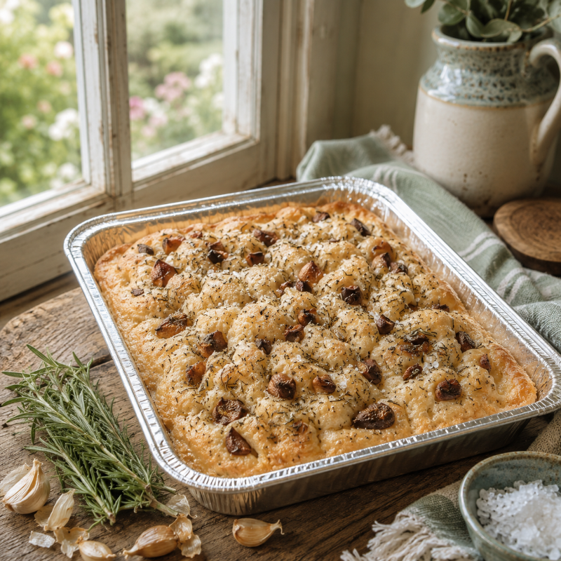Photo of Roasted Garlic Focaccia