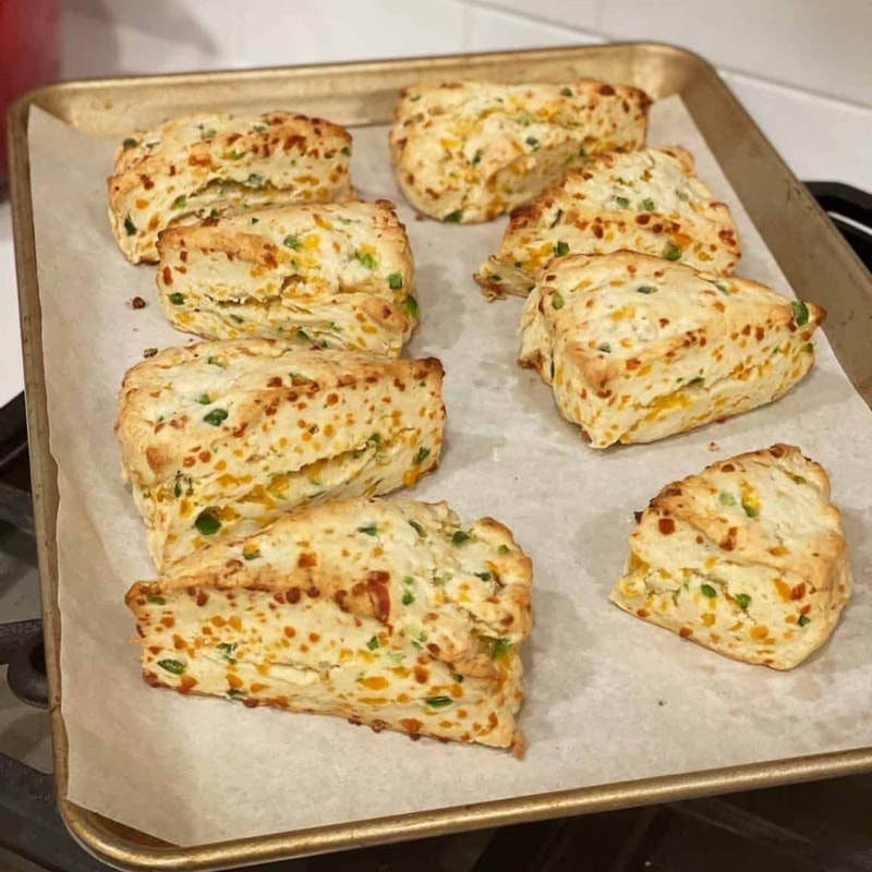 Jalapeño Popper Scones