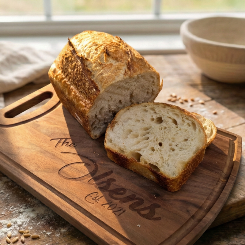 Traditional Soft Sourdough Loaf