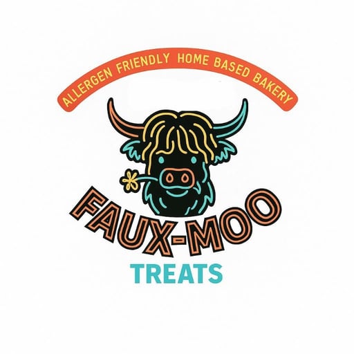 Faux-Moo Treats logo