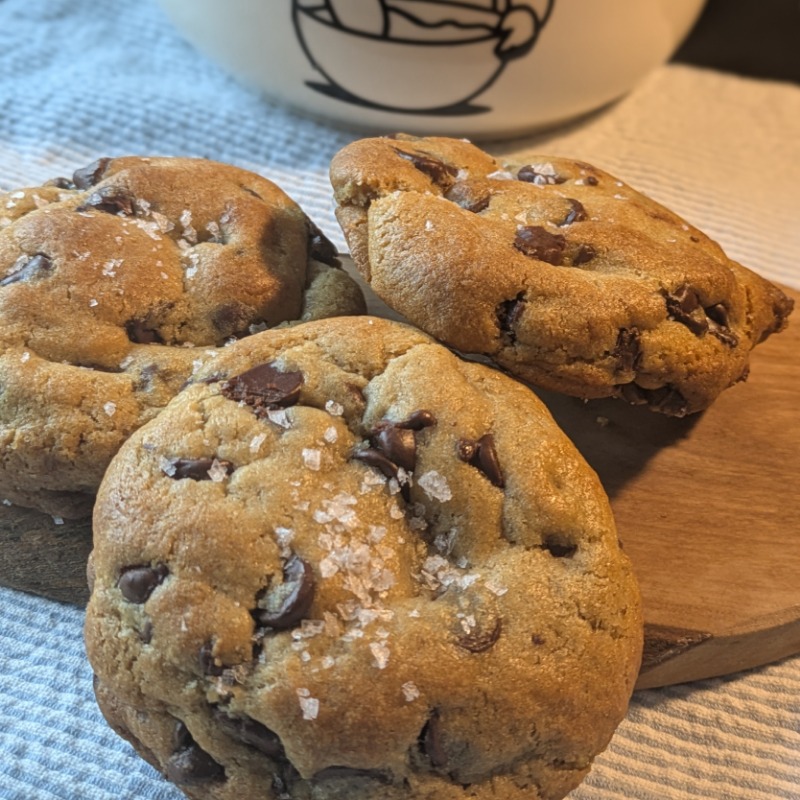 Blue Ribbon Sea Salt Chocolate Chip Cookies