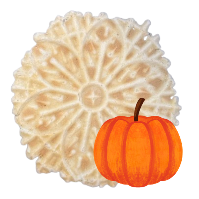Photo of Pumpkin Spice Pizzelles