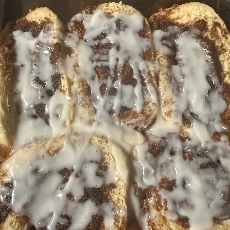 Photo of cinnamon rolls