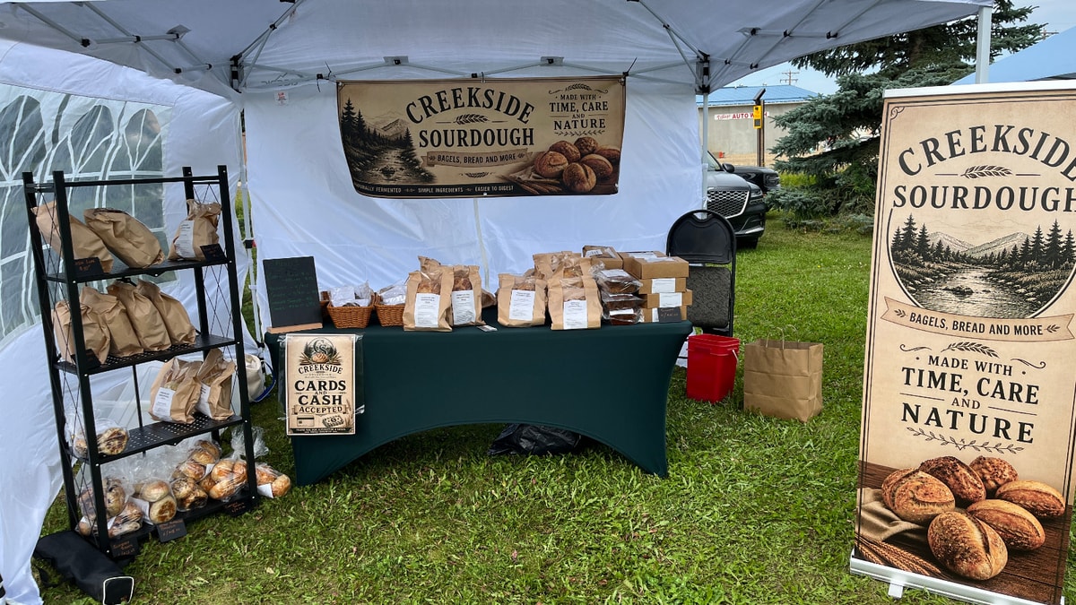 Creekside Sourdough Booth