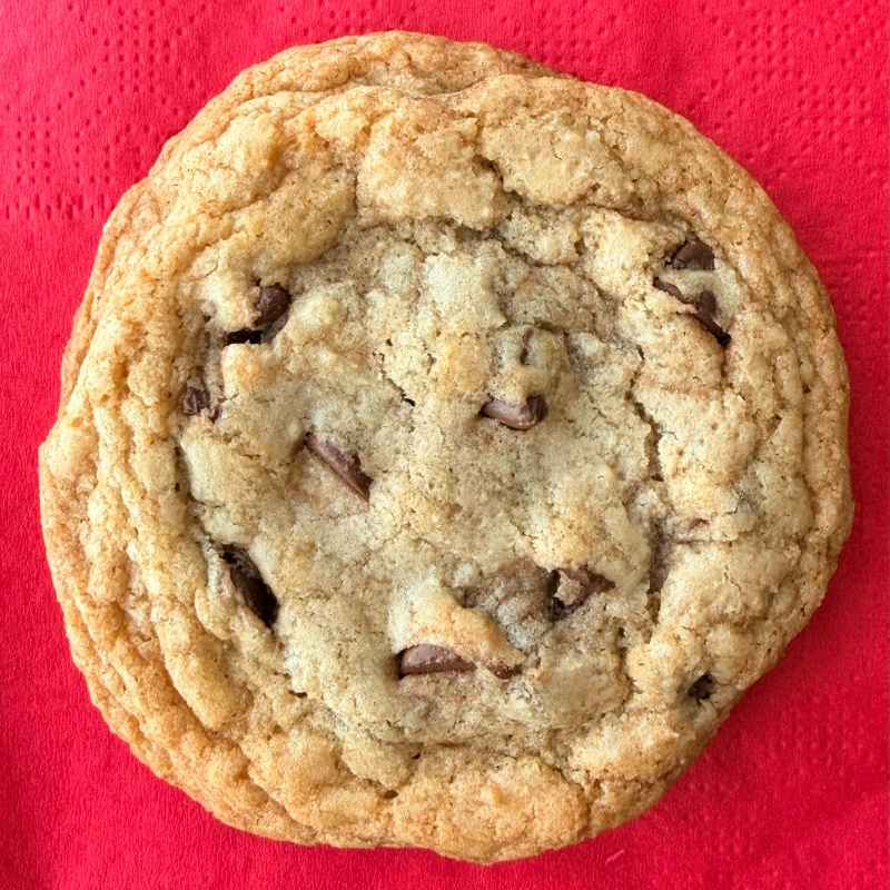 Browned Butter Chocolate Chip Cookie