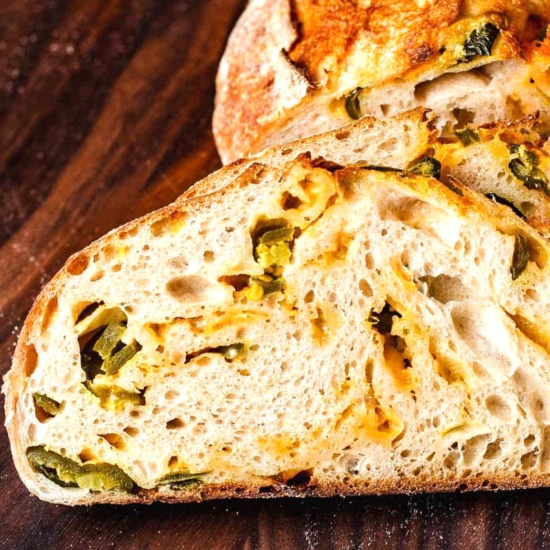 Jalapeno Cheddar Sourdough 