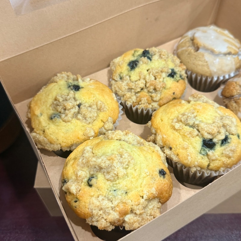 Photo of Blueberry Crumble Muffins - 4 pack