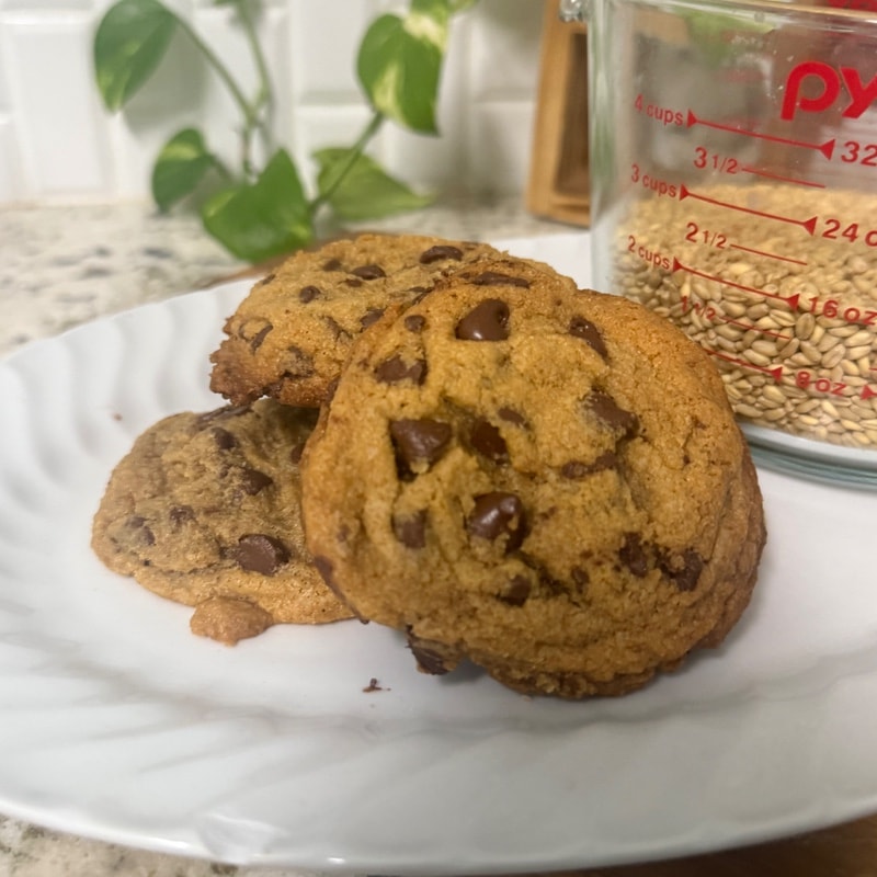 Photo of Chocolate chip cookies with fresh milled flour