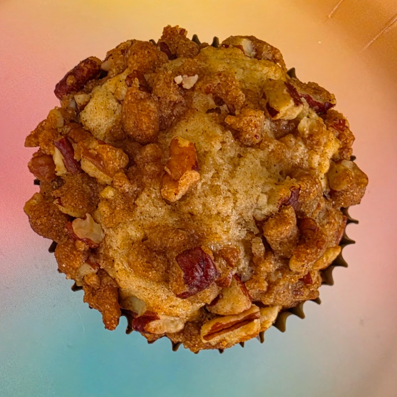 Peach Pecan Muffins