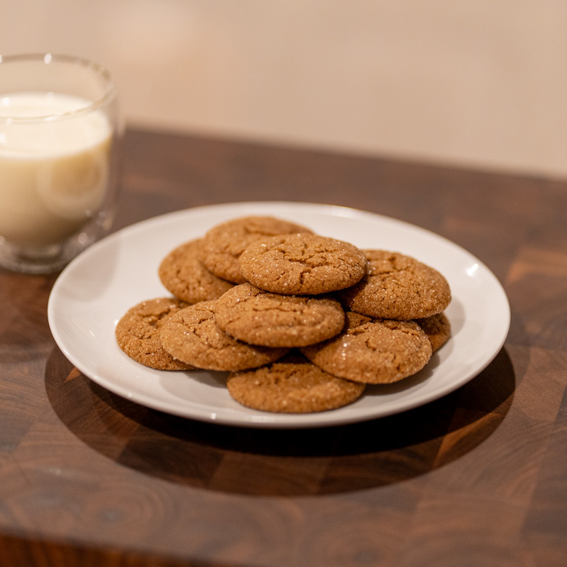 Mini Molasses Cookies