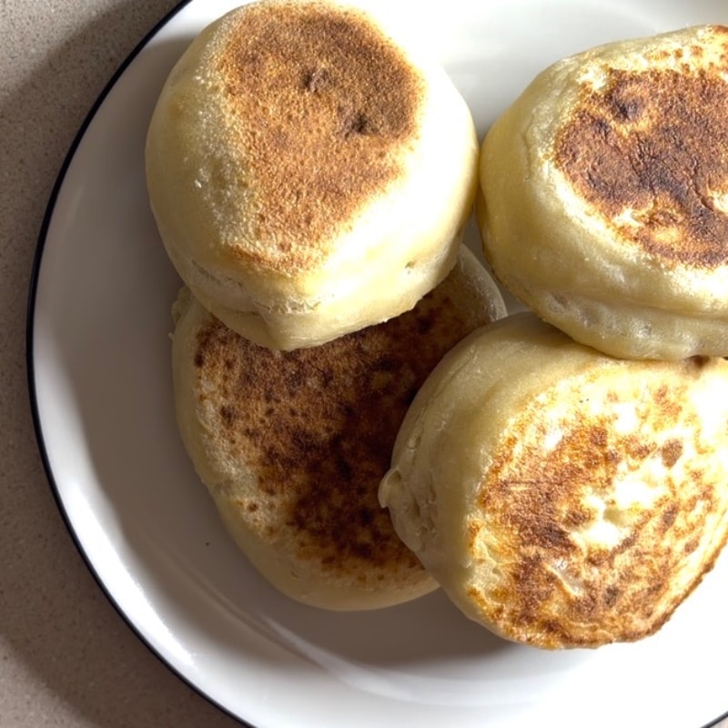 Sourdough English Muffins