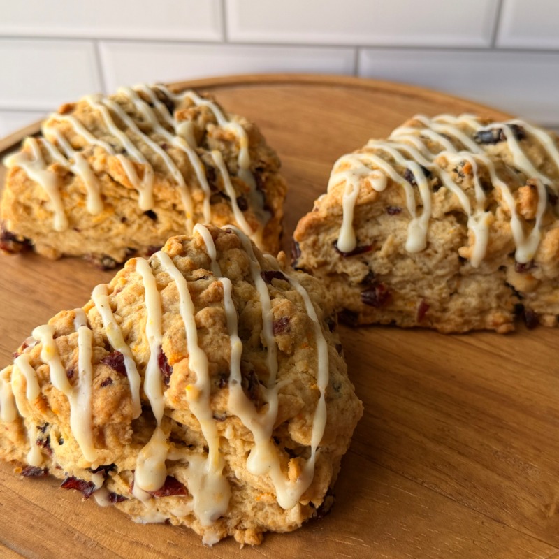 Sunrise Cranberry Scone