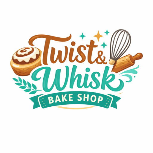 Twist & Whisk Bake Shop logo