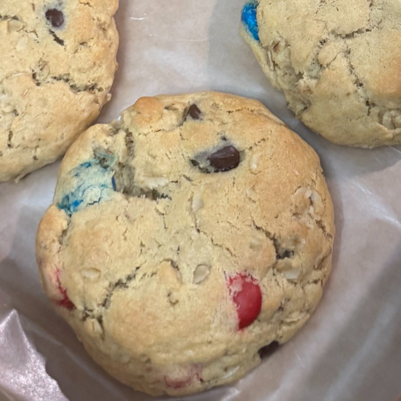 Sourdough Monster Cookies