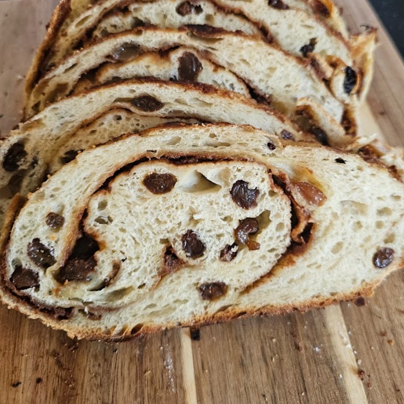 Photo of Cinnamon Raisin Sourdough Loaf