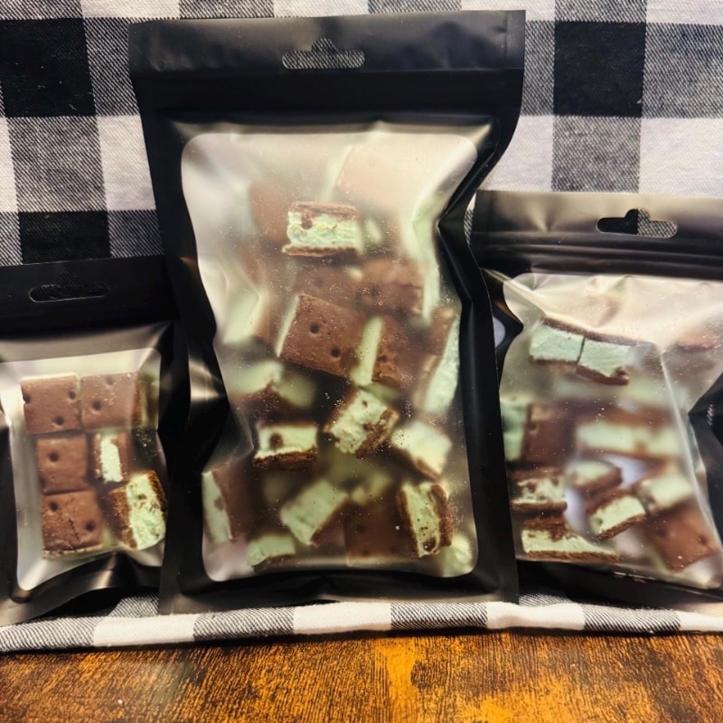 Photo of Mint Ice Cream Sandwich Bites