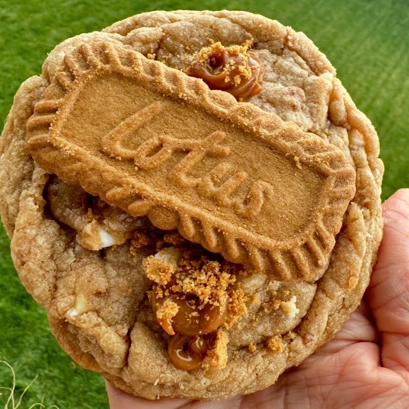 Dulce de Leche Biscoff cookie 