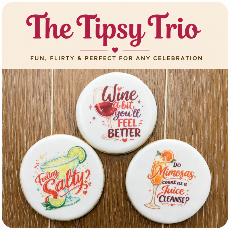 The Tipsy Trio (1/2 Dozen)
