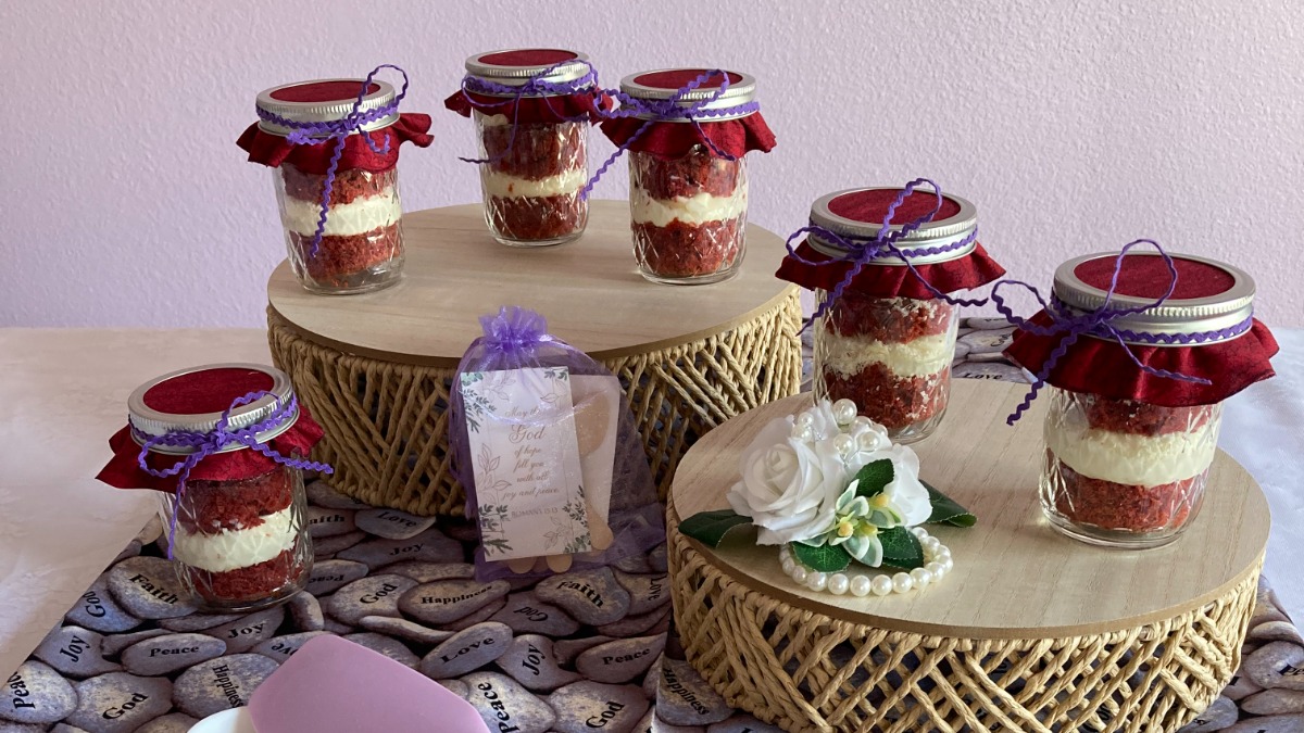 Jars of "Clake" 