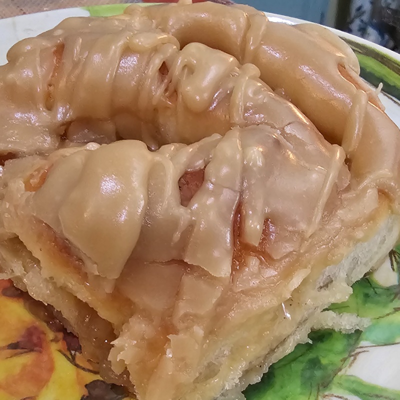 Caramel Apple Sweet Buns